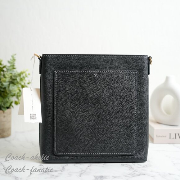 NWT Tory Burch Thea Swingpack Leather Crossbody in Black - Picture 6 of 11